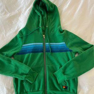 Green And Blue Hoodie Aviator Nation